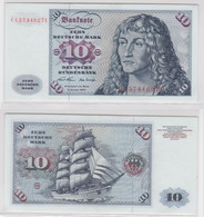 T142970 Banknote 10 DM Deutsche Mark Ro. 270a Schein 2.Jan. 1970 KN CC 5744627 U - 10 Deutsche Mark