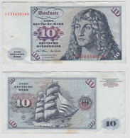 T143443 Banknote 10 DM Deutsche Mark Ro. 270a Schein 2.Jan. 1970 KN CC 7445916 B - 10 DM