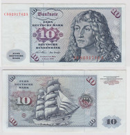 T143462 Banknote 10 DM Deutsche Mark Ro. 270a Schein 2.Jan. 1970 KN CD 8231742 A - 10 Deutsche Mark