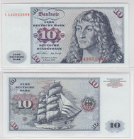 T143794 Banknote 10 DM Deutsche Mark Ro. 270a Schein 2.Jan. 1970 KN CA 4305266 W - 10 DM