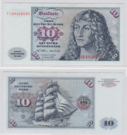 T144456 Banknote 10 DM Deutsche Mark Ro. 270a Schein 2.Jan. 1970 KN CC 3648262 N - 10 DM