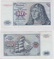 T144458 Banknote 10 DM Deutsche Mark Ro. 270a Schein 2.Jan. 1970 KN CC 2300716 Y - 10 DM