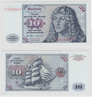 T144830 Banknote 10 DM Deutsche Mark Ro. 270a Schein 2.Jan. 1970 KN CC 7175341 P - 10 Deutsche Mark