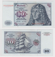 T144919 Banknote 10 DM Deutsche Mark Ro. 270b Schein 2.Jan. 1970 KN CE 8152889 K - 10 Deutsche Mark