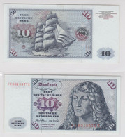T145230 Banknote 10 DM Deutsche Mark Ro. 270a Schein 2.Jan. 1970 KN CC 0318577 E - 10 Deutsche Mark