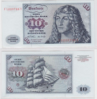 T146114 Banknote 10 DM Deutsche Mark Ro. 270a Schein 2.Jan. 1970 KN F 1223720 Y - 10 Deutsche Mark
