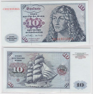 T146147 Banknote 10 DM Deutsche Mark Ro. 270a Schein 2.Jan. 1970 KN CD 9195536 A - 10 Deutsche Mark