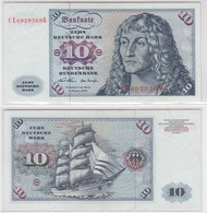 T146151 Banknote 10 DM Deutsche Mark Ro. 270b Schein 2.Jan. 1970 KN CE 6929568 G - 10 DM