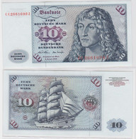 T146154 Banknote 10 DM Deutsche Mark Ro. 270a Schein 2.Jan. 1970 KN CC 2661698 Z - 10 Deutsche Mark