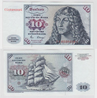 T146206 Banknote 10 DM Deutsche Mark Ro. 286a Schein 2.Jan. 1980 KN CL 0520259 G - 10 Deutsche Mark