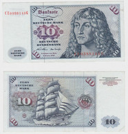 T146207 Banknote 10 DM Deutsche Mark Ro. 270b Schein 2.Jan. 1970 KN CE 0388143 G - 10 Deutsche Mark