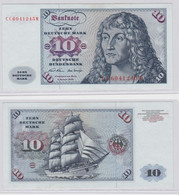 T146216 Banknote 10 DM Deutsche Mark Ro. 270a Schein 2.Jan. 1970 KN CC 6941245 M - 10 DM