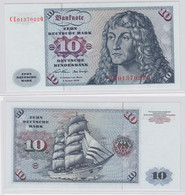 T146217 Banknote 10 DM Deutsche Mark Ro. 270b Schein 2.Jan. 1970 KN CE 0137022 Q - 10 DM