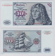 T146293 Banknote 10 DM Deutsche Mark Ro. 270a Schein 2.Jan. 1970 KN CC 9199503 K - 10 Deutsche Mark