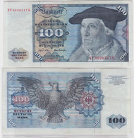 T146402 Banknote 100 DM Deutsche Mark Ro. 273b Schein 2.Jan 1970 KN NF 5020317 G - 100 DM