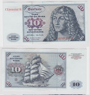 T146877 Banknote 10 DM Deutsche Mark Ro. 270b Schein 2.Jan. 1970 KN CE 8680387 G - 10 Deutsche Mark