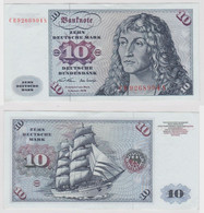 T146880 Banknote 10 DM Deutsche Mark Ro. 270a Schein 2.Jan. 1970 KN CB 9268994 S - 10 DM