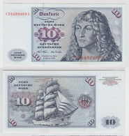 T146899 Banknote 10 DM Deutsche Mark Ro. 270a Schein 2.Jan. 1970 KN CD 6492609 A - 10 Deutsche Mark