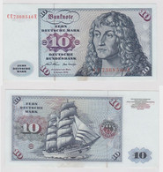 T146918 Banknote 10 DM Deutsche Mark Ro. 270b Schein 2.Jan. 1970 KN CE 7368546 E - 10 DM
