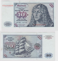 T146952 Banknote 10 DM Deutsche Mark Ro. 270b Schein 2.Jan. 1970 KN CE 9405365 G - 10 Deutsche Mark