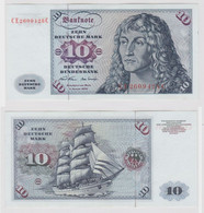 T146955 Banknote 10 DM Deutsche Mark Ro. 270b Schein 2.Jan. 1970 KN CE 2609428 C - 10 DM