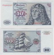T146959 Banknote 10 DM Deutsche Mark Ro. 270b Schein 2.Jan. 1970 KN CE 0963238 L - 10 DM