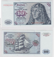 T147081 Banknote 10 DM Deutsche Mark Ro. 270a Schein 2.Jan. 1970 KN CD 7761100 A - 10 DM
