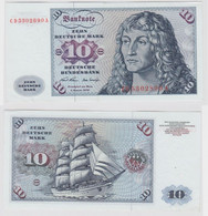 T147152 Banknote 10 DM Deutsche Mark Ro. 270a Schein 2.Jan. 1970 KN CD 5302890 A - 10 Deutsche Mark