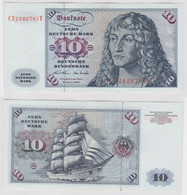 T147299 Banknote 10 DM Deutsche Mark Ro. 270b Schein 2.Jan. 1970 KN CE 2422761 E - 10 DM