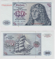 T147309 Banknote 10 DM Deutsche Mark Ro. 270b Schein 2.Jan. 1970 KN CE 8216640 G - 10 Deutsche Mark