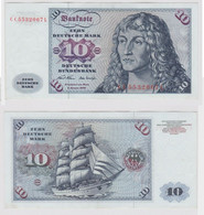 T147335 Banknote 10 DM Deutsche Mark Ro. 270a Schein 2.Jan. 1970 KN CC 5532067 L - 10 DM