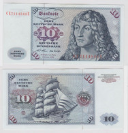 T147406 Banknote 10 DM Deutsche Mark Ro. 270b Schein 2.Jan. 1970 KN CE 7114842 E - 10 DM