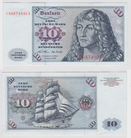 T147431 Banknote 10 DM Deutsche Mark Ro. 270a Schein 2.Jan. 1970 KN CD 6874031 A - 10 Deutsche Mark