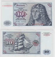 T147481 Banknote 10 DM Deutsche Mark Ro. 270a Schein 2.Jan. 1970 KN CA 6890276 Z - 10 Deutsche Mark