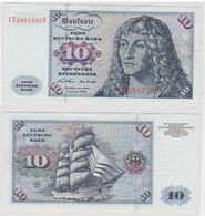 T147484 Banknote 10 DM Deutsche Mark Ro. 270b Schein 2.Jan. 1970 KN CE 2017533 F - 10 DM