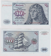 T147485 Banknote 10 DM Deutsche Mark Ro. 270b Schein 2.Jan. 1970 KN CE 1581441 V - 10 DM
