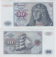 T147487 Banknote 10 DM Deutsche Mark Ro. 270b Schein 2.Jan. 1970 KN CE 2001433 E - 10 Deutsche Mark