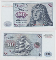 T147500 Banknote 10 DM Deutsche Mark Ro. 270a Schein 2.Jan. 1970 KN CD 8470475 A - 10 Deutsche Mark