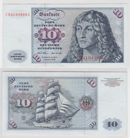 T147504 Banknote 10 DM Deutsche Mark Ro. 270a Schein 2.Jan. 1970 KN CD 8194906 A - 10 DM