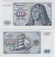 T147506 Banknote 10 DM Deutsche Mark Ro. 270a Schein 2.Jan. 1970 KN CD 7034657 A - 10 Deutsche Mark