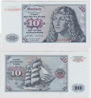 T147530 Banknote 10 DM Deutsche Mark Ro. 270a Schein 2.Jan. 1970 KN CC 7137294 Z - 10 Deutsche Mark