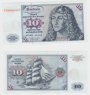 T147533 Banknote 10 DM Deutsche Mark Ro. 270b Schein 2.Jan. 1970 KN CE 9628653 E - 10 Deutsche Mark