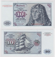 T147545 Banknote 10 DM Deutsche Mark Ro. 270a Schein 2.Jan. 1970 KN CB 2308193 S - 10 Deutsche Mark