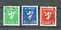 NORVEGE - 1940 N° 203/205 O (voir Scan) - Other & Unclassified