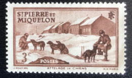 St. Pierre Et Miquelon - T2/11 - MH - 1938 - Michel 171 -  Honderslee - Unused Stamps