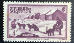 St. Pierre Et Miquelon - T2/11 - MH - 1938 - Michel 172 -  Honderslee - Unused Stamps