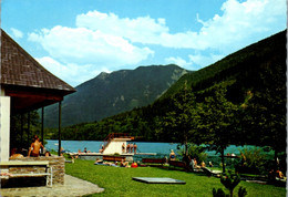 5811 - Niederösterreich - Lunzersee , Scheiblingstein , Schwimmbad - Gelaufen 1972 - Lunz Am See