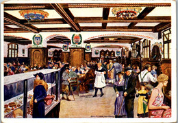 6096 - Künstlerkarte - Salzburg , Hotel Pitter , Pitter Keller , August Moser - Gelaufen 1934 - Moser