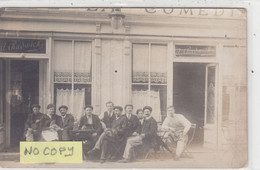 76 - LE HAVRE : Devanture Du Café De La Comédie A.CHADWICK  - Superbe Carte Photo - Commerce - Unclassified