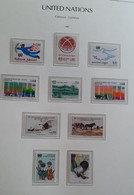 1985 1986 ONU UNO GENEVE -127/150 MNH/*** LUXE NATIONS UNIES   **NEUFS**  UNITED NATIONS Annee Complète - Sonstige & Ohne Zuordnung